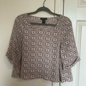 Boho pattern blouse